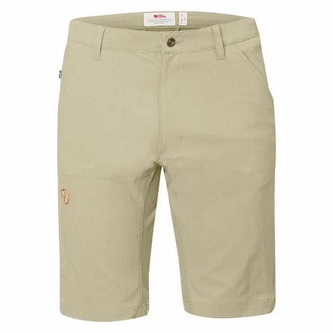 Fjallraven Abisko Shorts Khaki Singapore For Men (SG-476564)